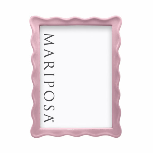Wavy 4" x 6" Frame - Pink