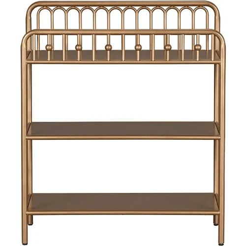 Little Seeds Monarch Hill Ivy Metal Changing Table, Gold