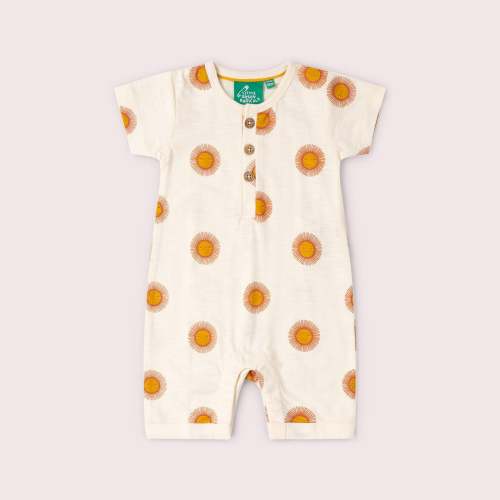 Summer Sun Organic Summer Romper | Little Green Radicals—SIZE 06-09MO