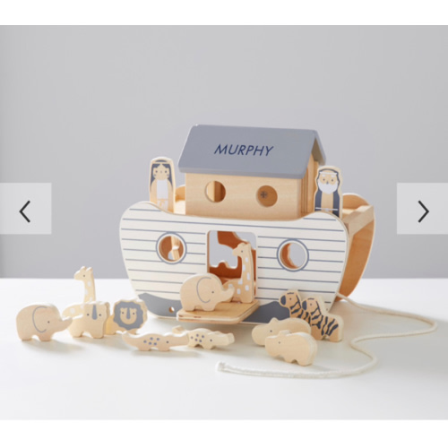 Noahs Ark Wooden Toy Set