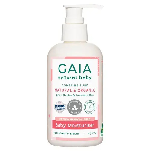 GAIA Natural Baby Moisturiser 250ml | Baby Bunting AU