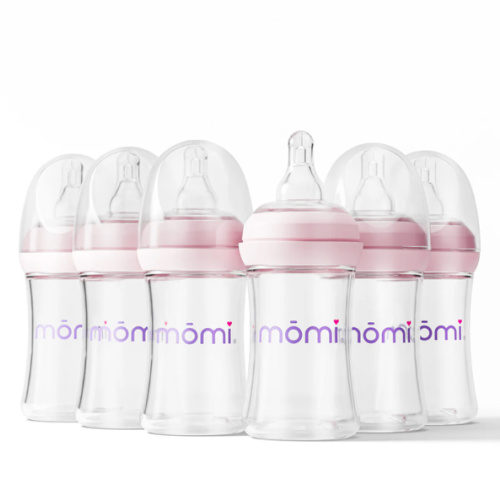 momi vibes breast-like bottle sets - seashell
