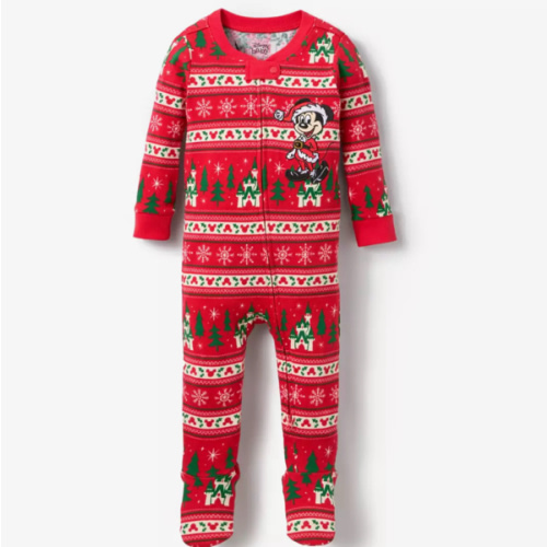 Mickey Mouse Holiday Stretchy Sleeper for Baby | Disney Store