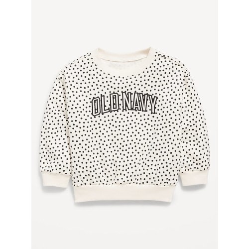 Printed Long-Sleeve Logo-Graphic Sweatshirt for Toddler Girls | Old Navy