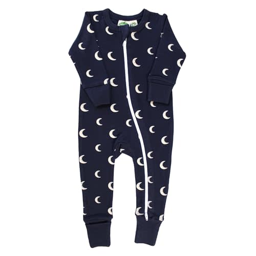 PARADE Organic Holiday Print '2-Way' Zip Romper
