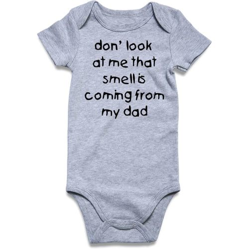 BFUSTYLE Baby Boy Girl Funny Romper Infant Bodysuit 0-18 Months