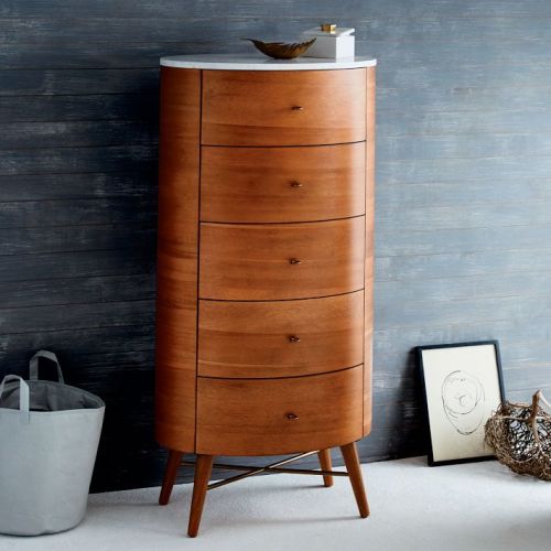 Penelope Narrow 5-Drawer Dresser (26")
