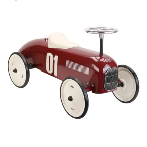 Vilac - Metal Car Ride-on - Burgundy | Smallable