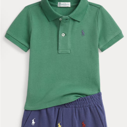 RL Polo Shirt & Short Set