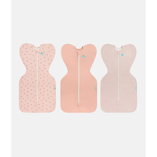 Swaddle Up Starter Bundle | 1.0 TOG | Blush Cherries | Light Rose | Powder Twinkle