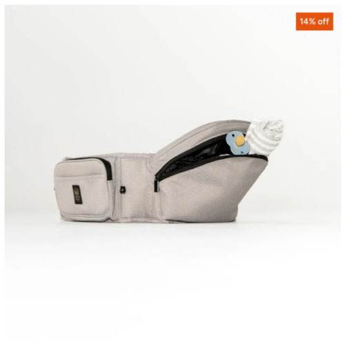 HipSurfer Hip Carrier - Grey Polyester