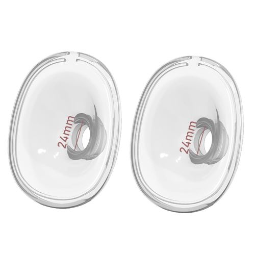 24mm Full S32 Breast Pump Set with 24mm Flange for NCVI NICEGREEN Nuliie Zooawa Sunnaltree s32 Wearable Breast Pump, Duckbill Valve Diaphragm Flange Collector Replacement Parts for S32 Breast Pump
