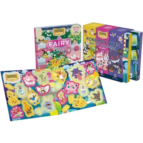 Pokémon Primers Types: Box Set Collection Volume 2: Electric, Fairy, and Ghost