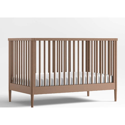 Hampshire Brown Wood Convertible Crib