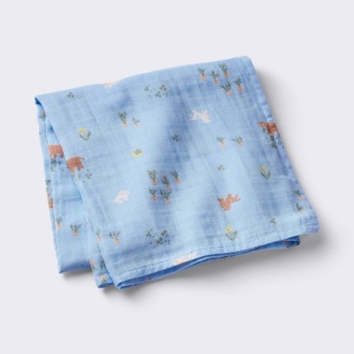 Muslin Swaddle Blanket - Spring Garden - Cloud Island™