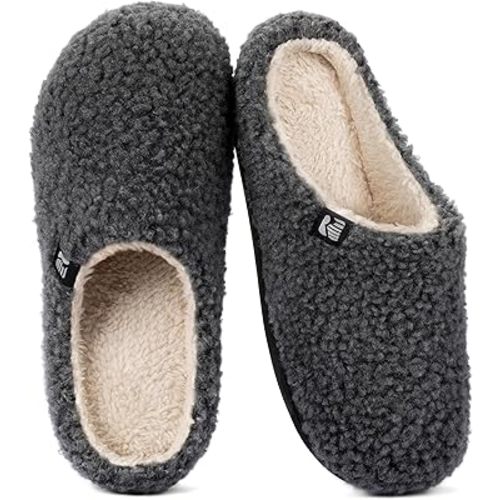 RockDove Women's Plush Retreat Sherpa Fleece Clog Slipper