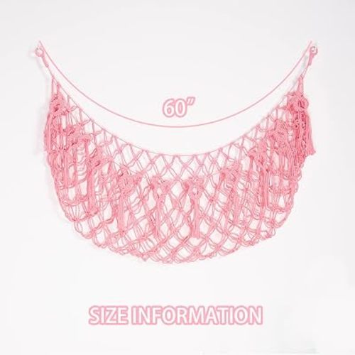 Stuffed Toy Hammock (Pink)