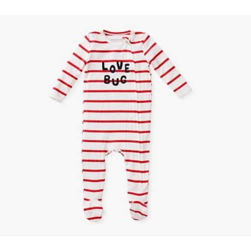 Love Bug  Baby Pajama , 6-9 Months , Red Multi