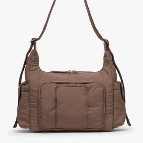 Crossbody Diaper Bag - HAZELNUT