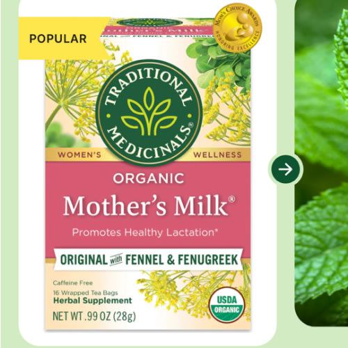 Mother's Milk® | Lactation Tea | Traditional Medicinals