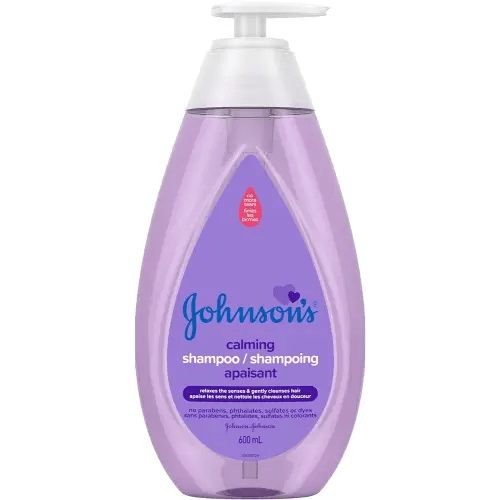 Johnson's Baby Shampoo, Calming Shampoo, Paraben Free, 600 ml