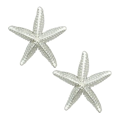 Costello Coastal - Starfish Cabinet Knob (Small, Set of 2) | Artist Pewter Hardware Collection