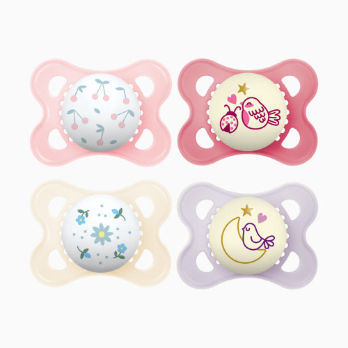 MAM Day & Night Pacifiers 0-6 Months (4 Pack)