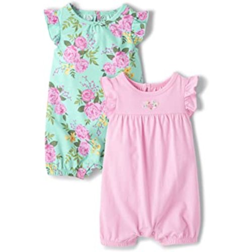 The Children's Place baby-girls And Toddler Everyday Summer Rompers