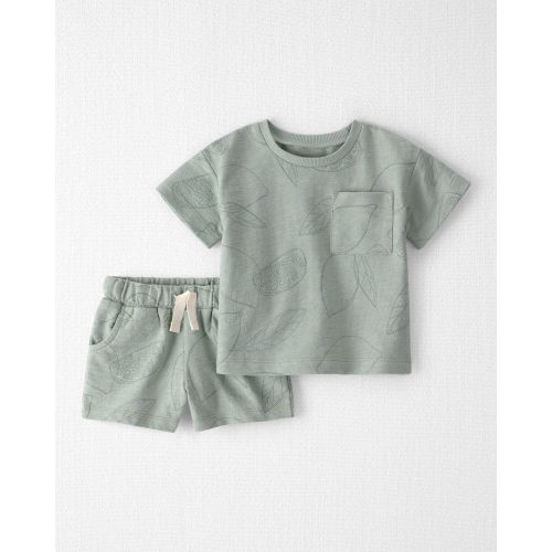 Baby 2-Piece Top & Short Set Made with Organic Cotton  - Little Planet | Carter's