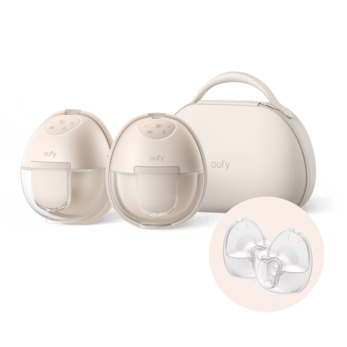 eufy Breast Pump S1 Pro + Original Milk Container (2-Pack)