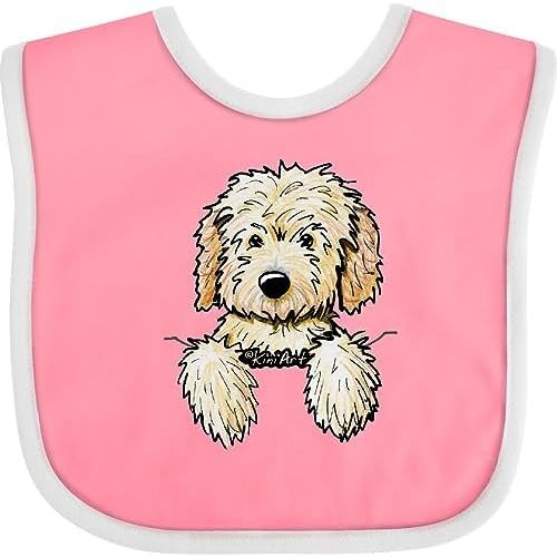 inktastic Pocket Goldendoodle Baby Bib - KiniArt