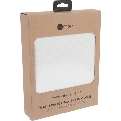 4moms mamaRoo Sleep Bassinet Waterproof Mattress Cover, White