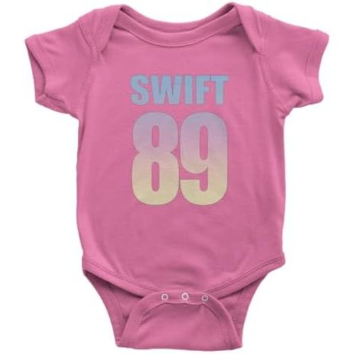 Lover Era Swift 89 Birth Year Music Fan Infant One-Piece Bodysuit, Soft Cotton