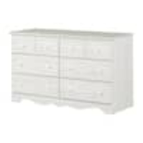 South Shore Summer Breeze White Pine 52 in. Dresser 15992