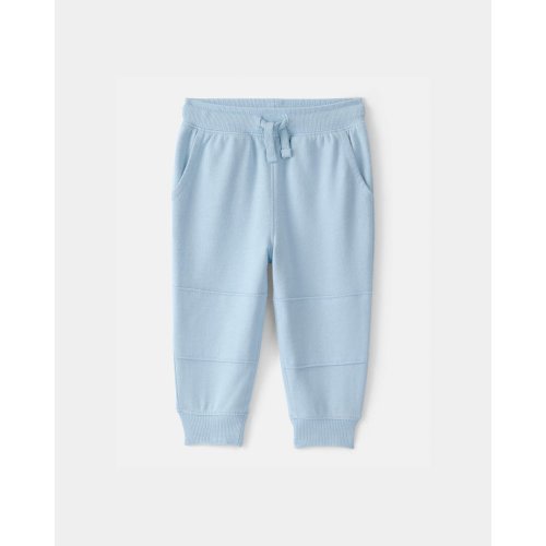 Baby Boy French Terry Joggers - Blue | Carter's