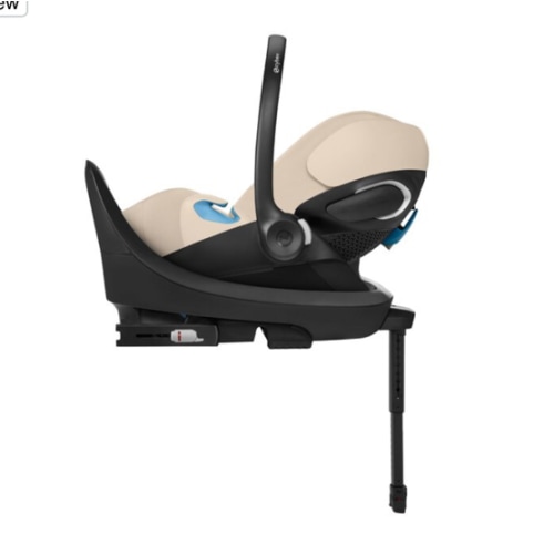 CYBEX Cloud G Pro Infant Car Seat with Load Leg Base | Color Almond Beige