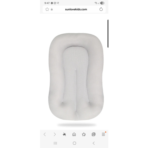 3D-Touch Breathable Lounger for Newborns