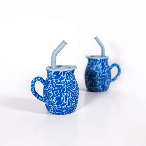 Talavera Inspired Non Spill Sippy Cup Talavera Mug Baby Sippy Cup