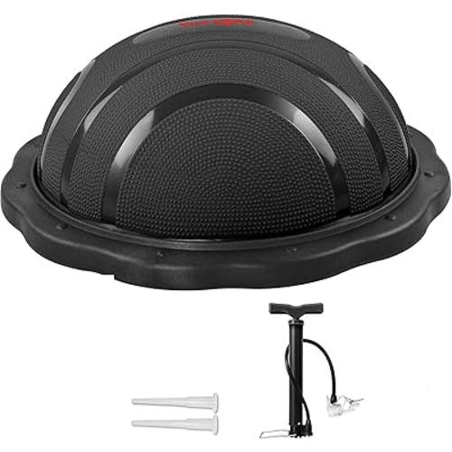 Yes4All 880LBS Half Ball Balance Trainer, Pilates Balance & Stability Ball for Exercises, Home Gym, Floor & Full Body Workouts