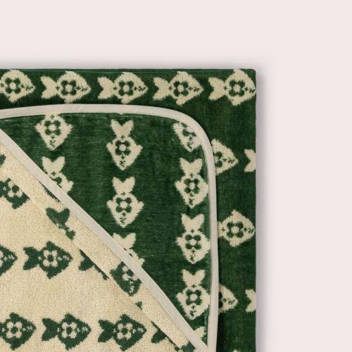 Swimming Fish Hooded Towel – Little Green Radicals