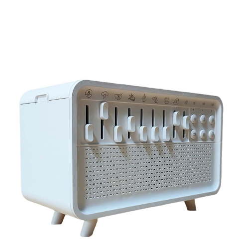 White Noise Sleeping Machine With Diffuser Sound Machine For Sleep 8 Group Nature Sound Portable Wireless Speaker For Sleeping & Meditation With Night Light