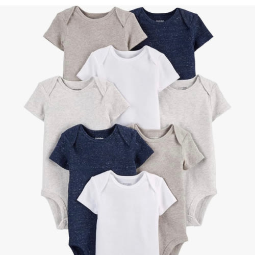 Simple Joys by Carter's Baby 8-Pack Short-Sleeve Bodysuit