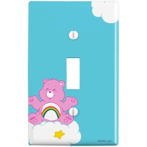 GRAPHICS & MORE Care Bears Cheer Bear Plastic Wall Decor Toggle Light Switch Plate Cover