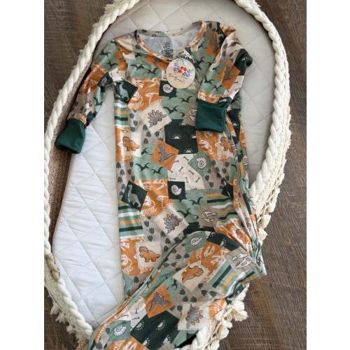 Dino Snuggle Sack – Bloom Bamboo Co.