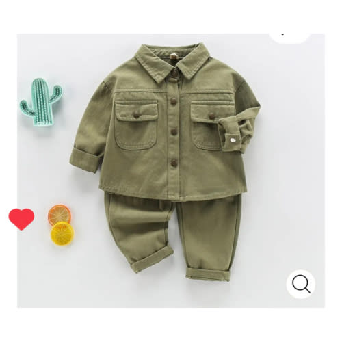 Baby Toddler Shirt 2- Piece Set