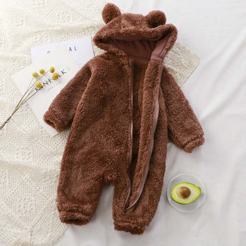 Teddy Bear Jumpsuit 0-3 months