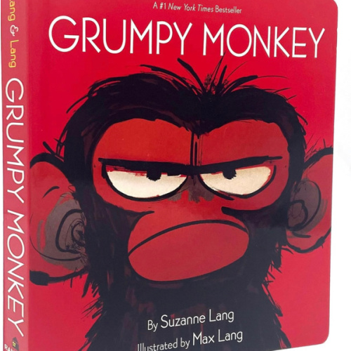 Grumpy Monkey Board Book