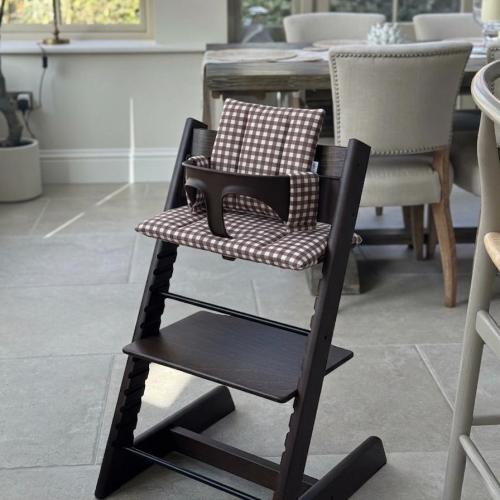 Wipeable Cushion the Stokke Tripp Trapp Highchair - Chocolate