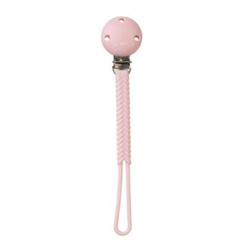 SARO Braided Silicone Pacifier Holder: BPA-Free Baby Pacifier Clip & Teether Chain