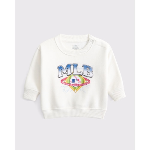 baby mlb graphic crew sweatshirt